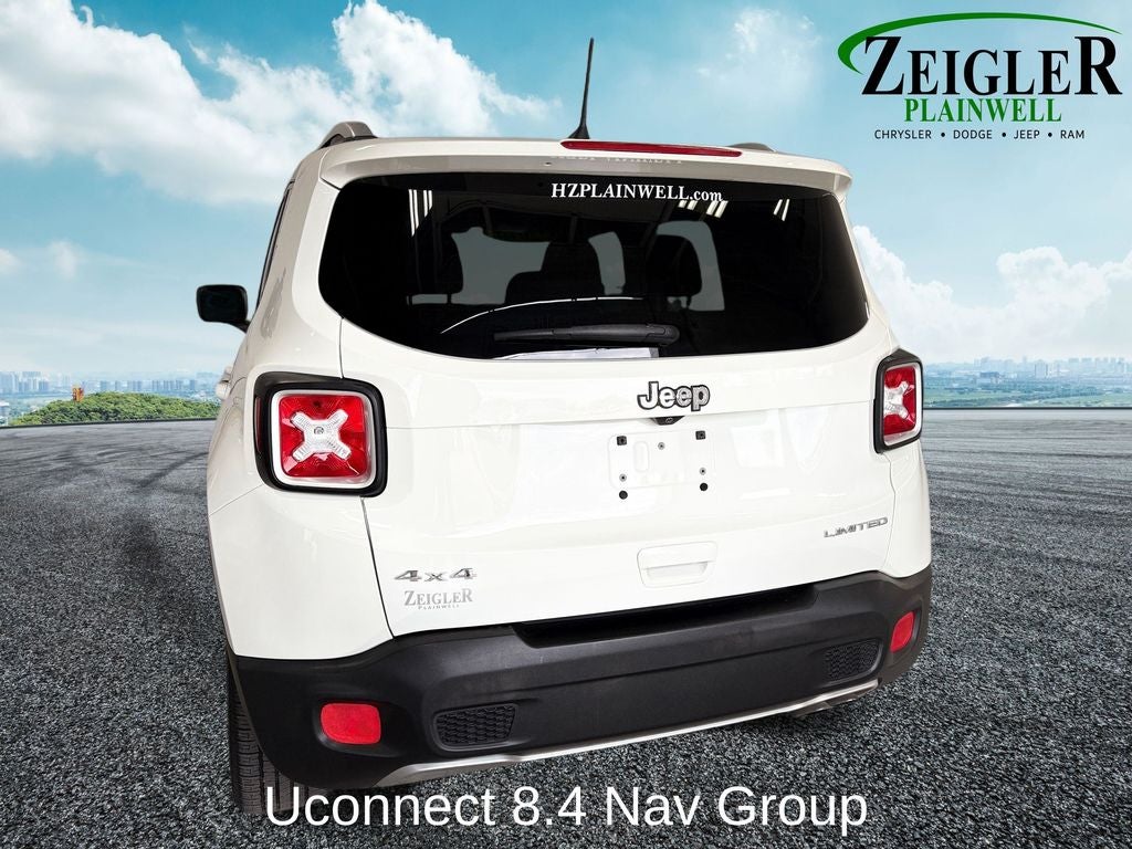 2018 Jeep Renegade Limited Uconnect 8.4 Nav Group