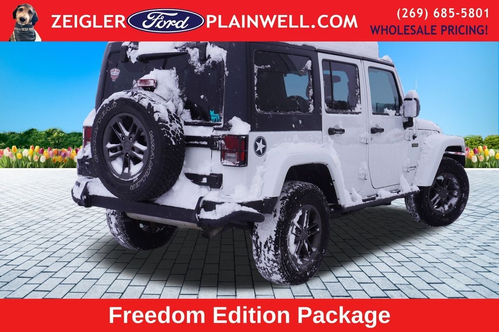 2018 Jeep Wrangler JK Unlimited Sport Freedom Edition