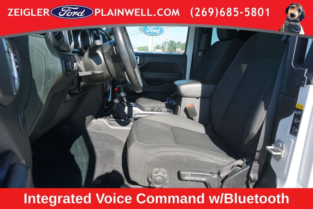 2022 Jeep Wrangler Sport S Soft Top Heated Seats Rear Camera Tech Pkg 4x4