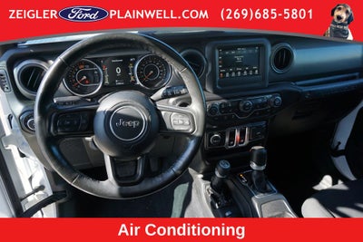 2022 Jeep Wrangler Sport S Soft Top Heated Seats Rear Camera Tech Pkg 4x4