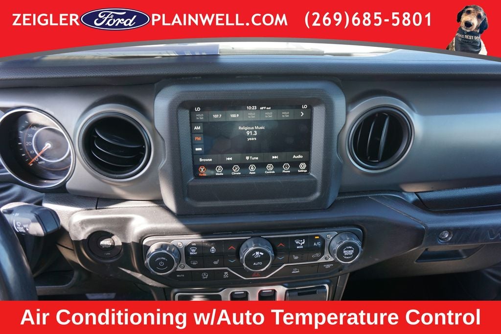 2022 Jeep Wrangler Sport S Soft Top Heated Seats Rear Camera Tech Pkg 4x4