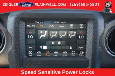 2022 Jeep Wrangler Sport S Soft Top Heated Seats Rear Camera Tech Pkg 4x4