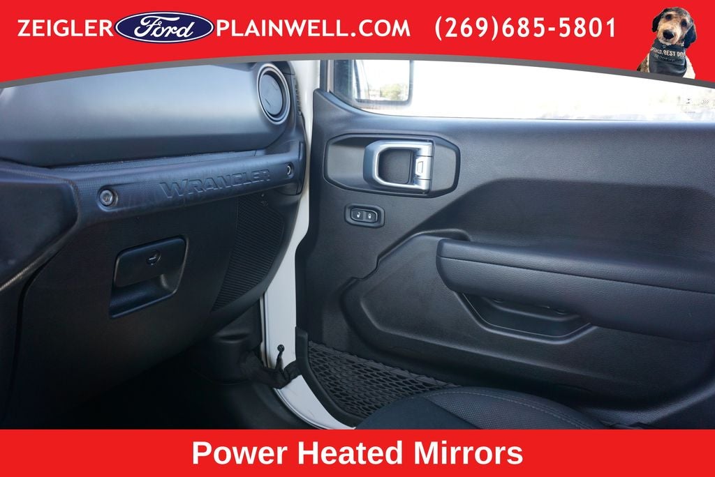 2022 Jeep Wrangler Sport S Soft Top Heated Seats Rear Camera Tech Pkg 4x4