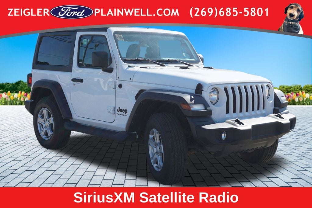 2022 Jeep Wrangler Sport S Soft Top Heated Seats Rear Camera Tech Pkg 4x4