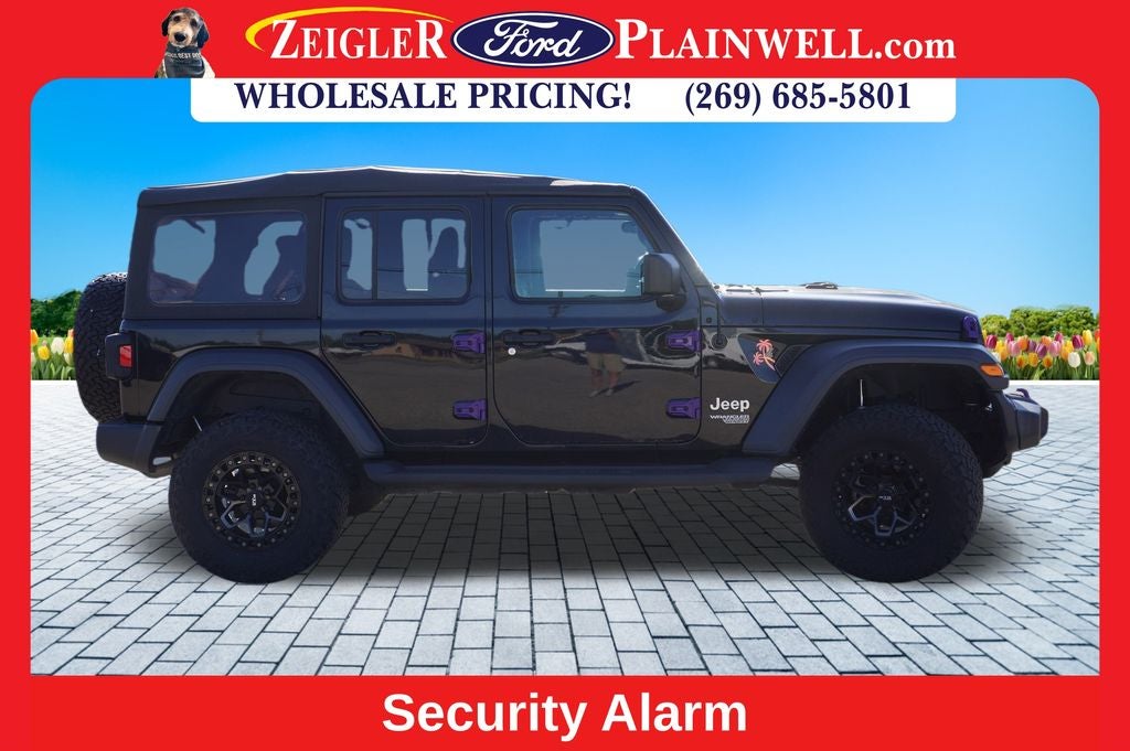 2018 Jeep Wrangler Unlimited Sport S V6 4 DOOR LIFT KIT CUSTOM WHEELS TIRES