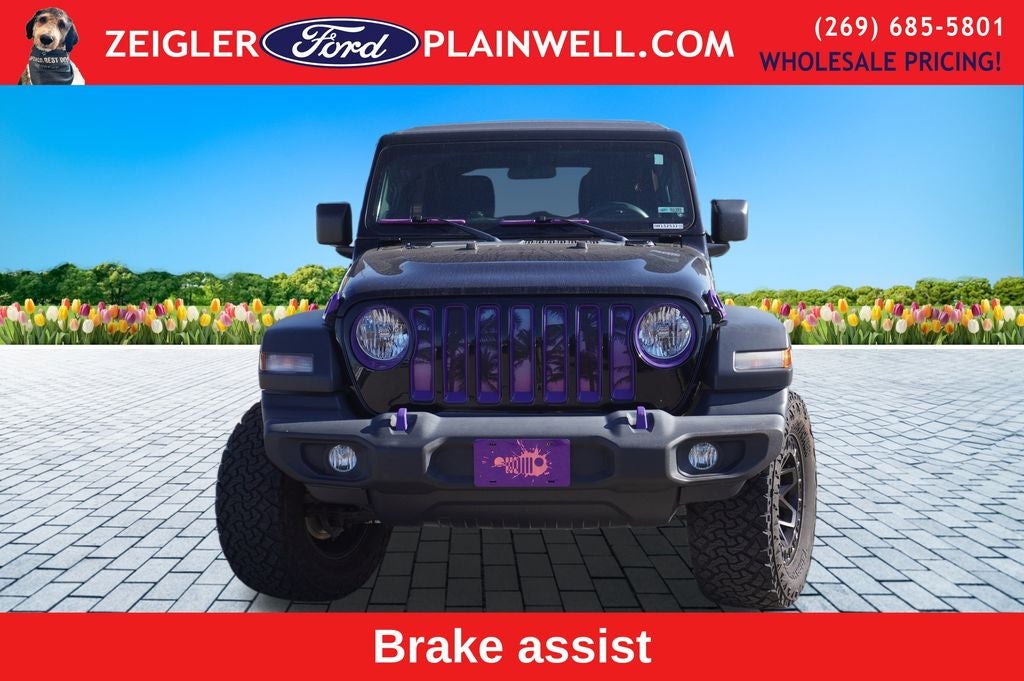 2018 Jeep Wrangler Unlimited Sport S V6 4 DOOR LIFT KIT CUSTOM WHEELS TIRES