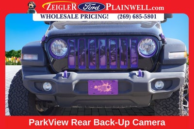 2018 Jeep Wrangler Unlimited Sport S V6 4 DOOR LIFT KIT CUSTOM WHEELS TIRES