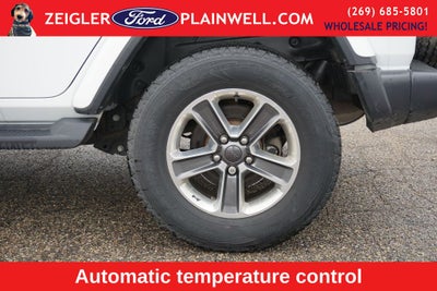 2020 Jeep Wrangler Unlimited Sahara V6 Heated Leather Navigation Rear Camera Hard Top