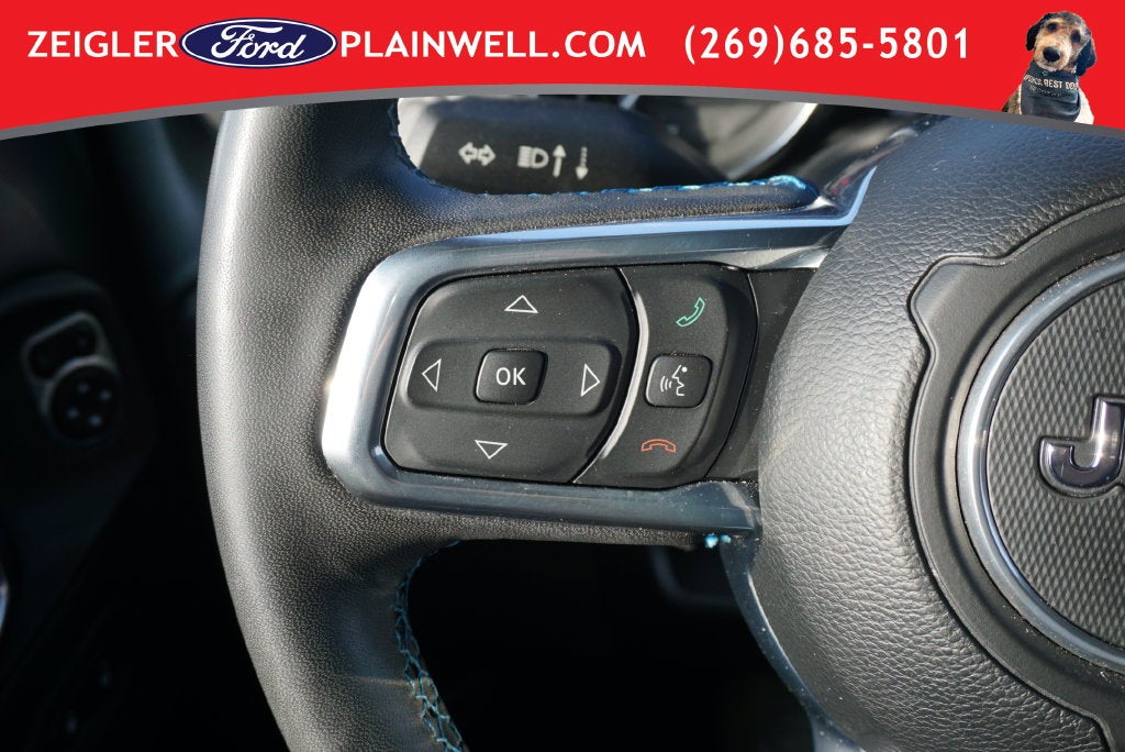 2023 Jeep Wrangler Rubicon 4xe NAV SKY 1 POWER TOP HEATED LEATHER