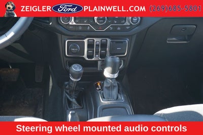 2024 Jeep Wrangler Sahara Hard Top Sky One Touch Power Moonroof Top Tech &