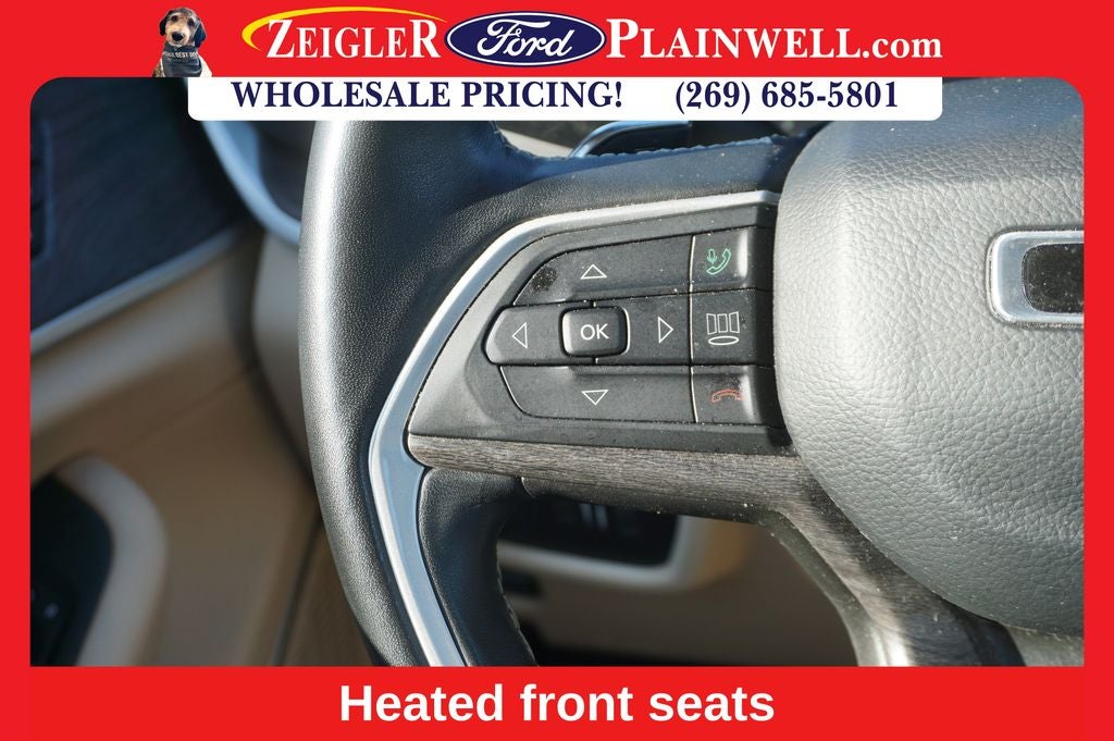 2022 Jeep Grand Cherokee Limited 4X4 PANORAMIC ROOF HEATED LEATHER NAV