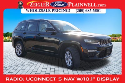 2022 Jeep Grand Cherokee Limited 4X4 PANORAMIC ROOF HEATED LEATHER NAV