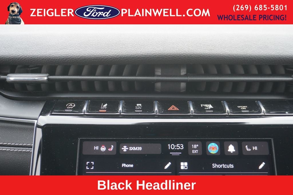 2023 Jeep Grand Cherokee L Altitude 4x4 Black Appearance Pkg Power Moonroof Rear Camer