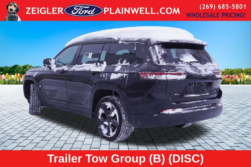 2023 Jeep Grand Cherokee L Altitude 4x4 Black Appearance Pkg Power Moonroof Rear Camer
