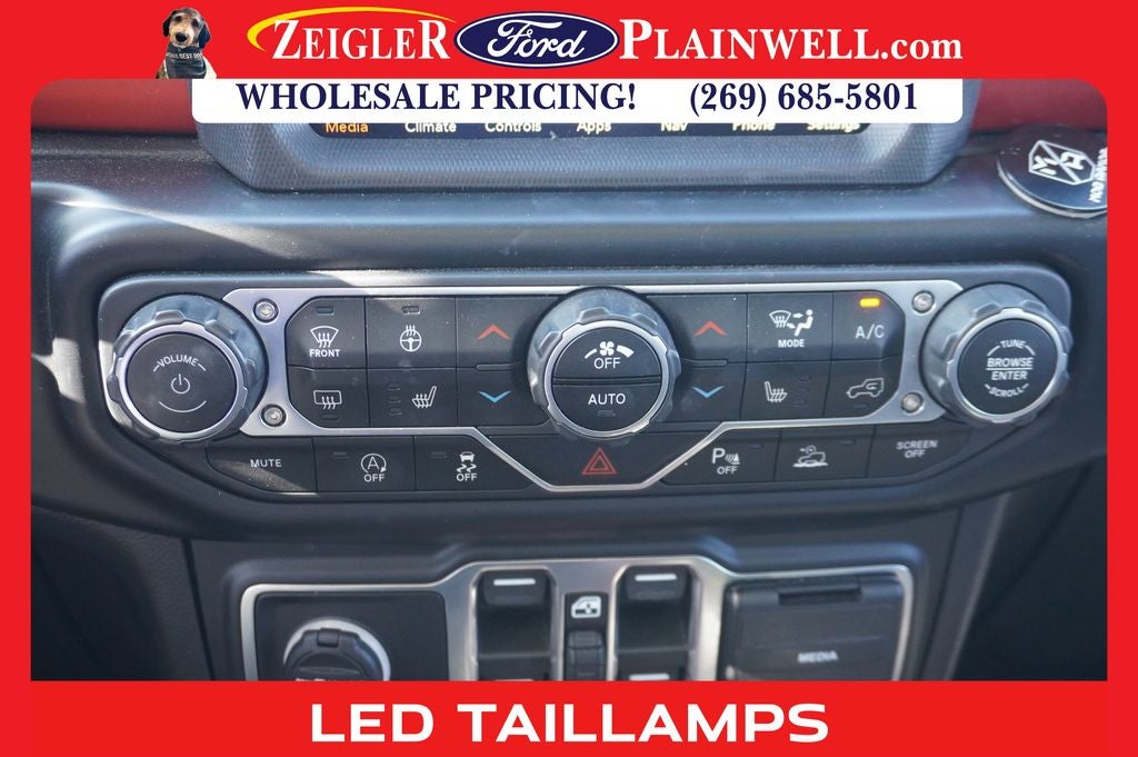 2020 Jeep Gladiator Rubicon V6 Navigation w/8.4" Display Keyless Entry Safety