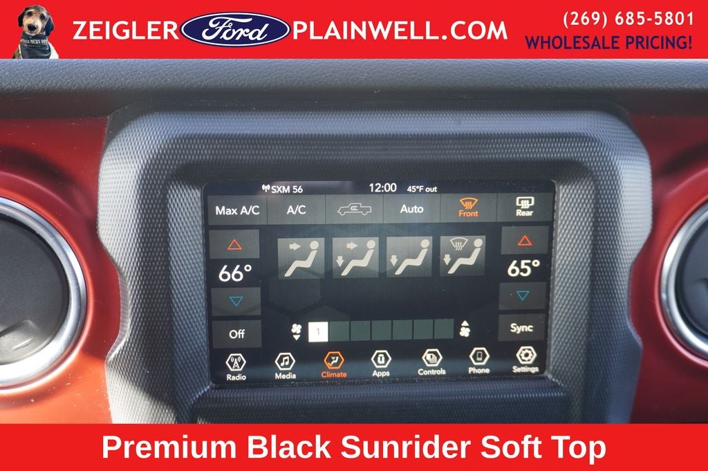 2021 Jeep Gladiator Rubicon 3.6 L V6 Sunrider Top Alpine Audio Rear