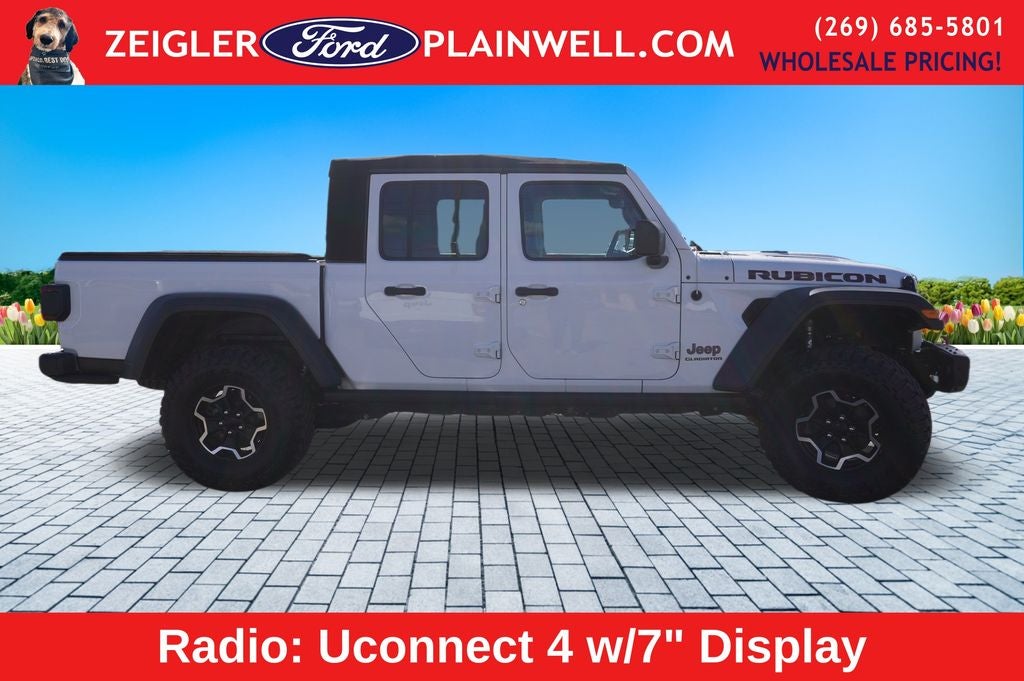 2021 Jeep Gladiator Rubicon 3.6 L V6 Sunrider Top Alpine Audio Rear