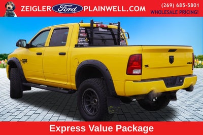 2019 RAM 1500 Classic Express CUSTOM LIFT KIT CUSTOM WHEELS and TIRES 5.7L HEMI