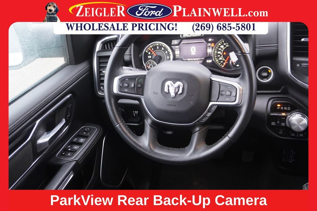 2023 RAM 1500 Laramie CREW CAB 4x4 Navigation Heated Front Leather Heate