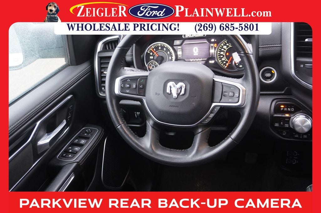 2023 RAM 1500 Laramie CREW CAB 4x4 Navigation Heated Front Leather Heate