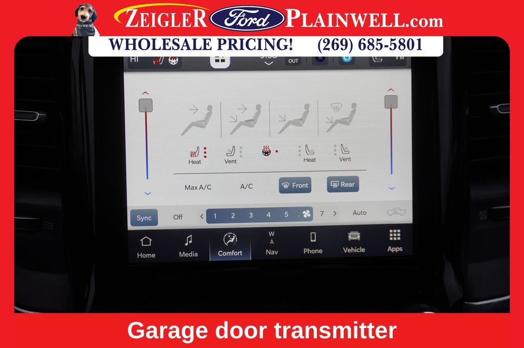 2023 RAM 1500 Laramie CREW CAB 4x4 Navigation Heated Front Leather Heate