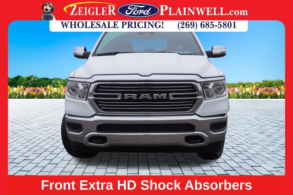 2023 RAM 1500 Laramie CREW CAB 4x4 Navigation Heated Front Leather Heate