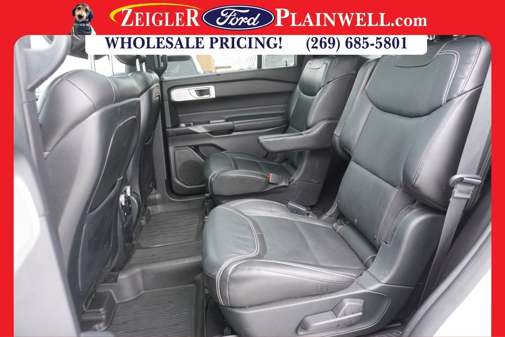 2020 Ford Explorer ST STREET PACK TWIN PANEL ROOF HEATED LEATHER & STEER