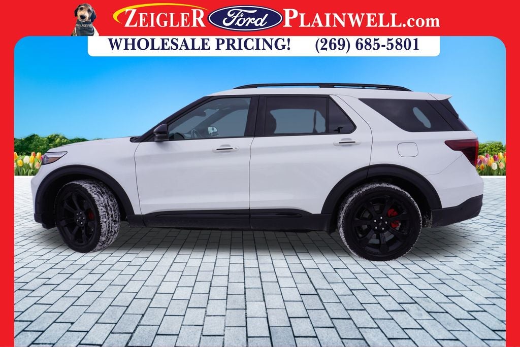2020 Ford Explorer ST STREET PACK TWIN PANEL ROOF HEATED LEATHER & STEER