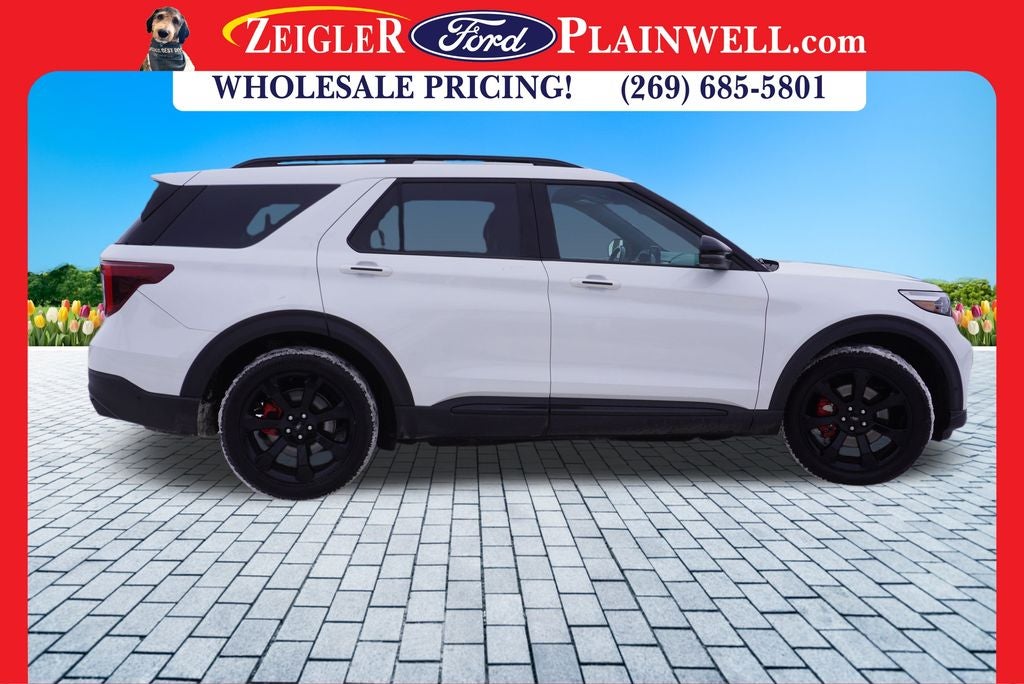 2020 Ford Explorer ST STREET PACK TWIN PANEL ROOF HEATED LEATHER & STEER