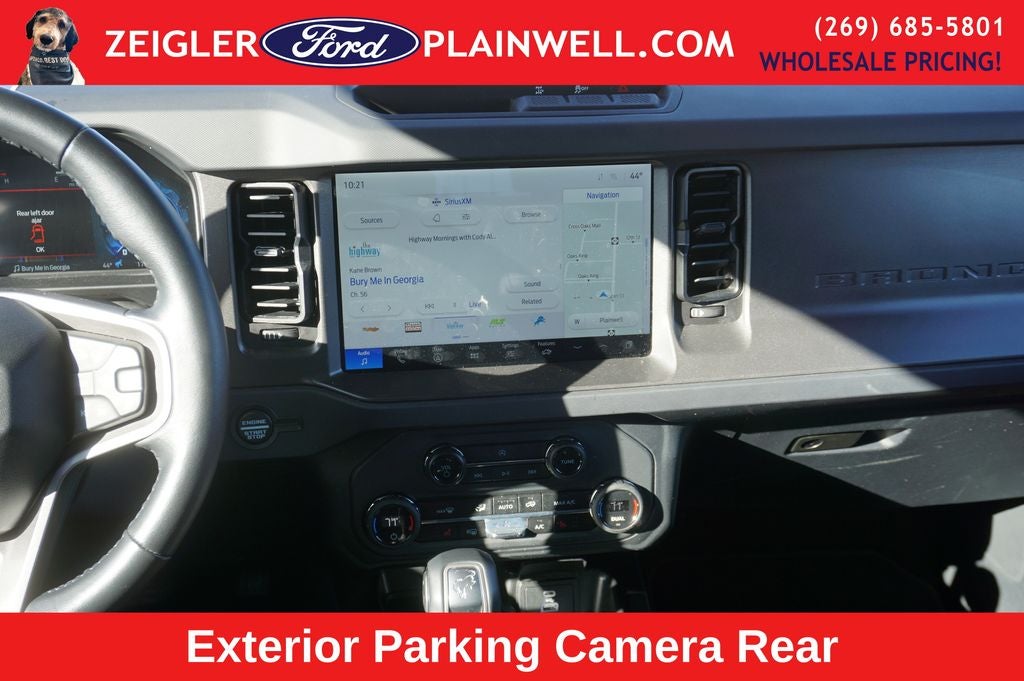 2025 Ford Bronco Big Bend 2.3 Ecoboost 4x4 MID PKG Hard Top Rear Camera Sync