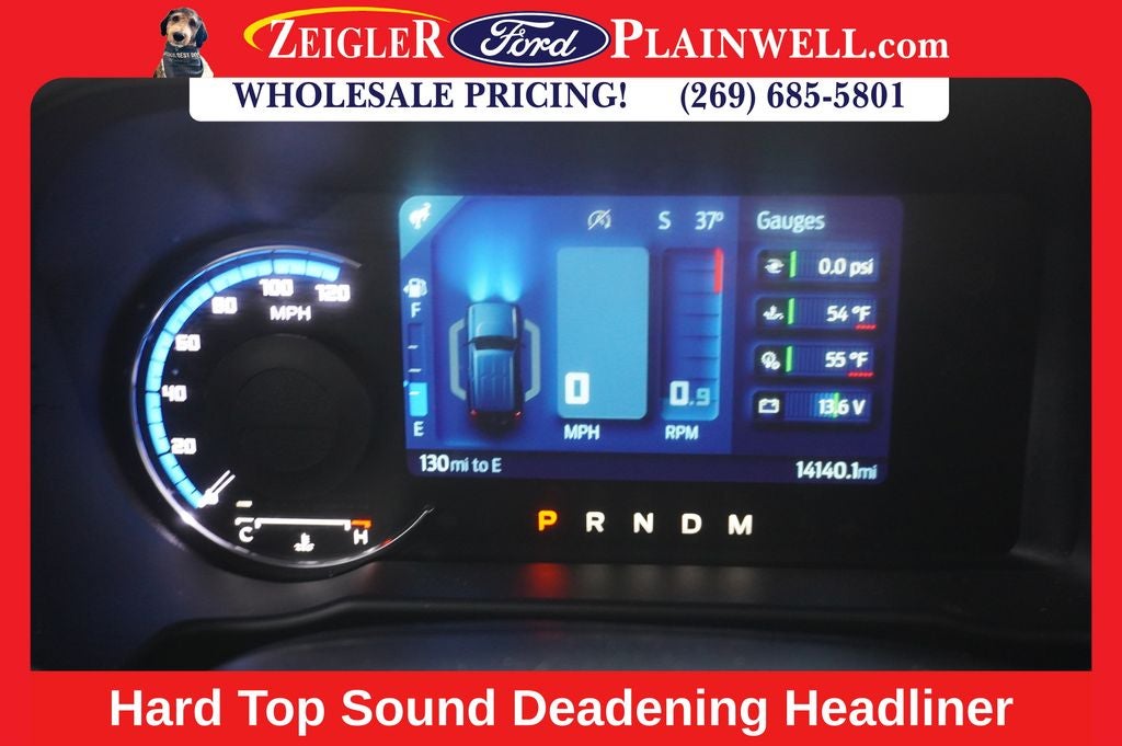 2023 Ford Bronco SASQUATCH HARD TOP MID PKG REMOTE START