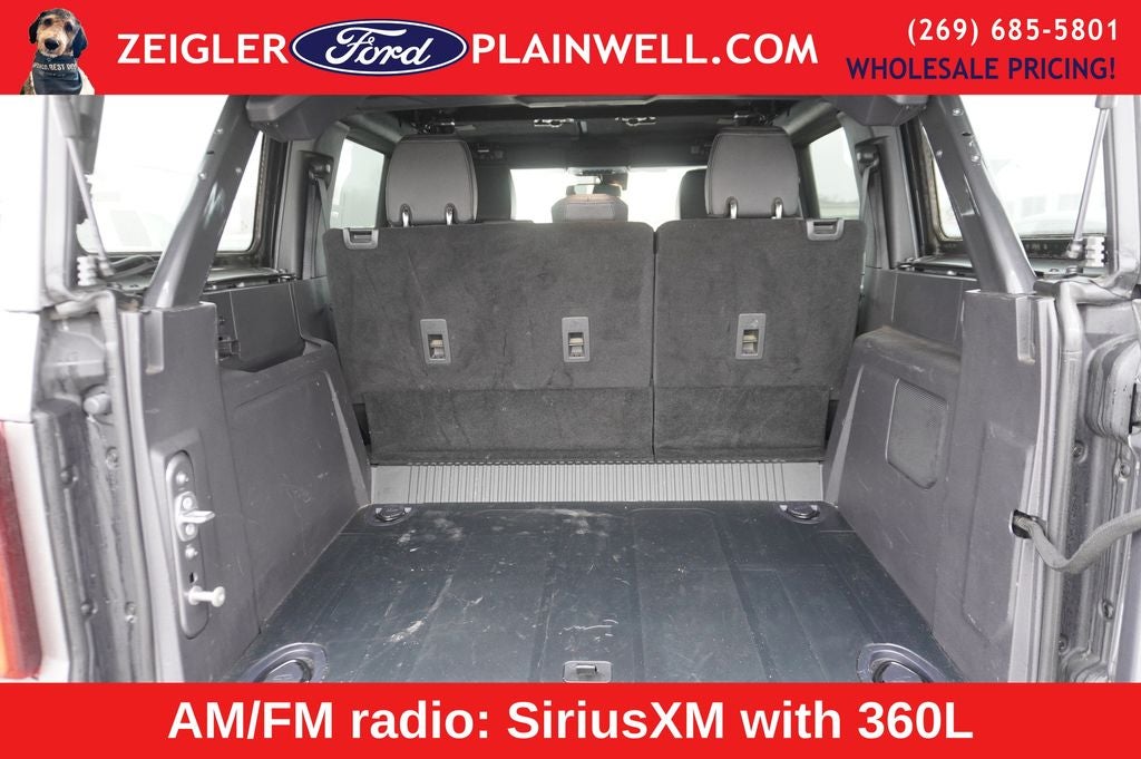 2023 Ford Bronco SASQUATCH HARD TOP MID PKG REMOTE START