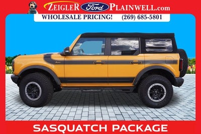 2022 Ford Bronco Badlands ADVANCED SASQUATCH MID HIG & LUX PKG LEATHER NAV