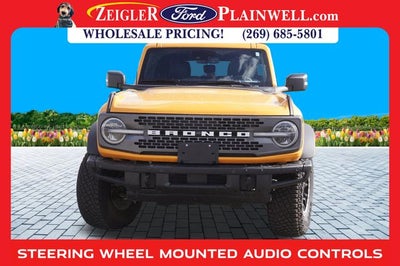 2022 Ford Bronco Badlands ADVANCED SASQUATCH MID HIG & LUX PKG LEATHER NAV