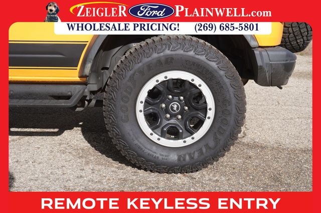 2022 Ford Bronco Badlands ADVANCED SASQUATCH MID HIG & LUX PKG LEATHER NAV