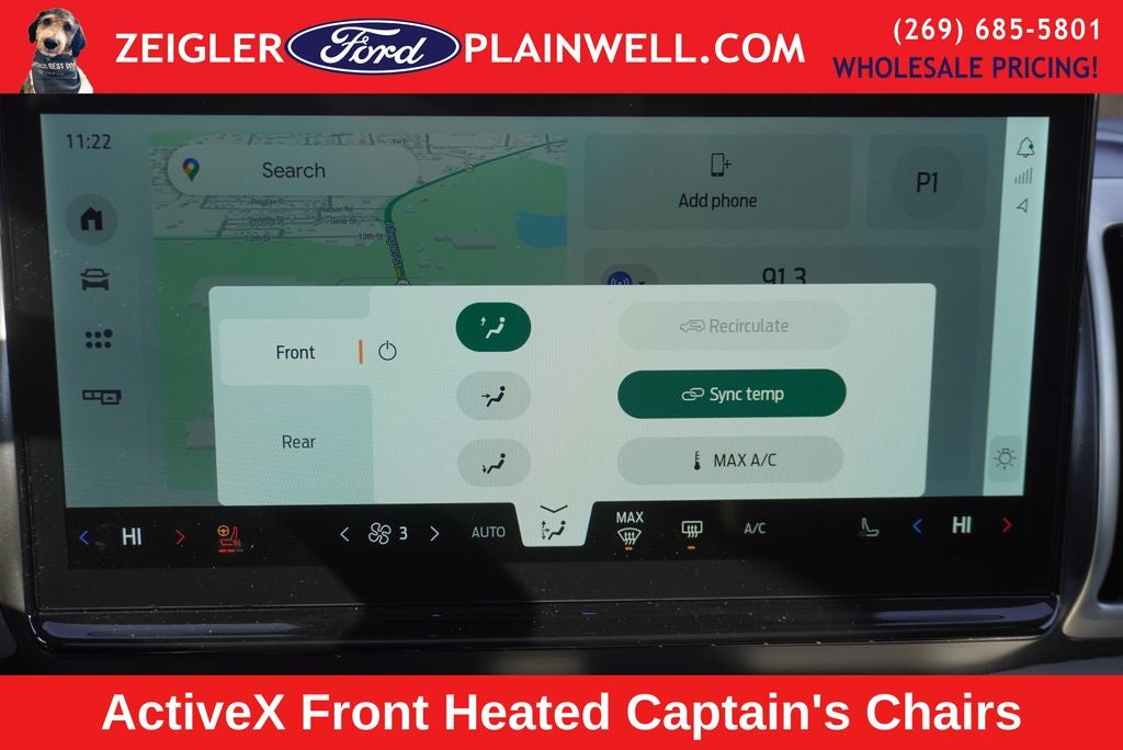 2025 Ford Expedition Max Active Leather Heated Steering Moonroof Co Pilot 360 4x4