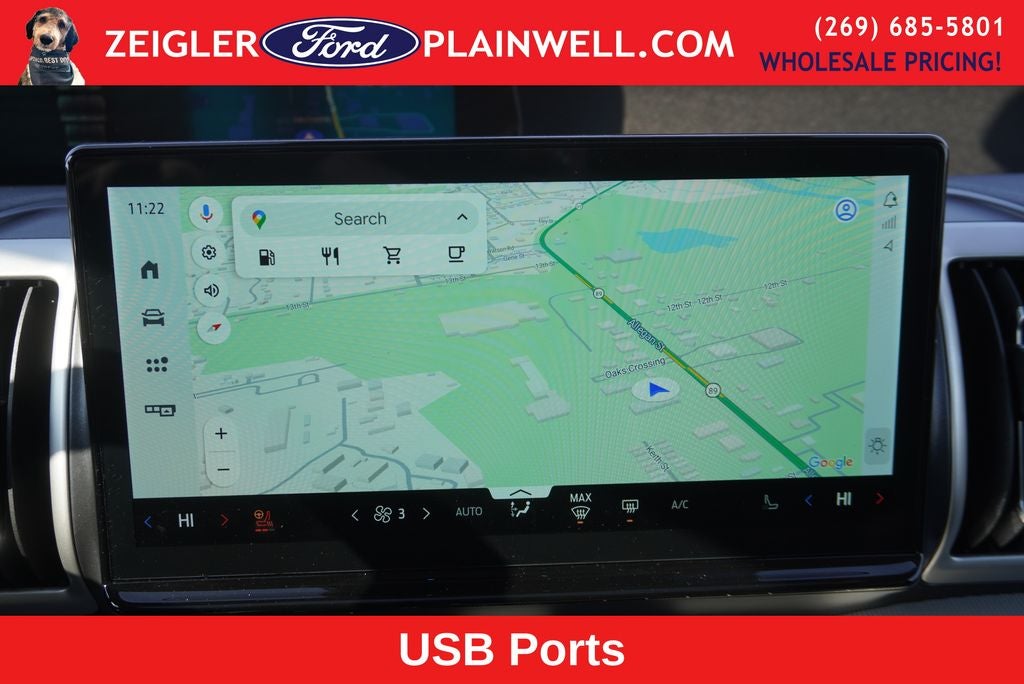 2025 Ford Expedition Max Active 4x4 Heated Leather Panoramic Moonroof Rear Camera