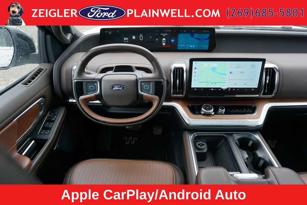 2025 Ford Expedition Max King Ranch MAX PANORAMIC VISTA ROOF POWER RUNNING BOARDS 360