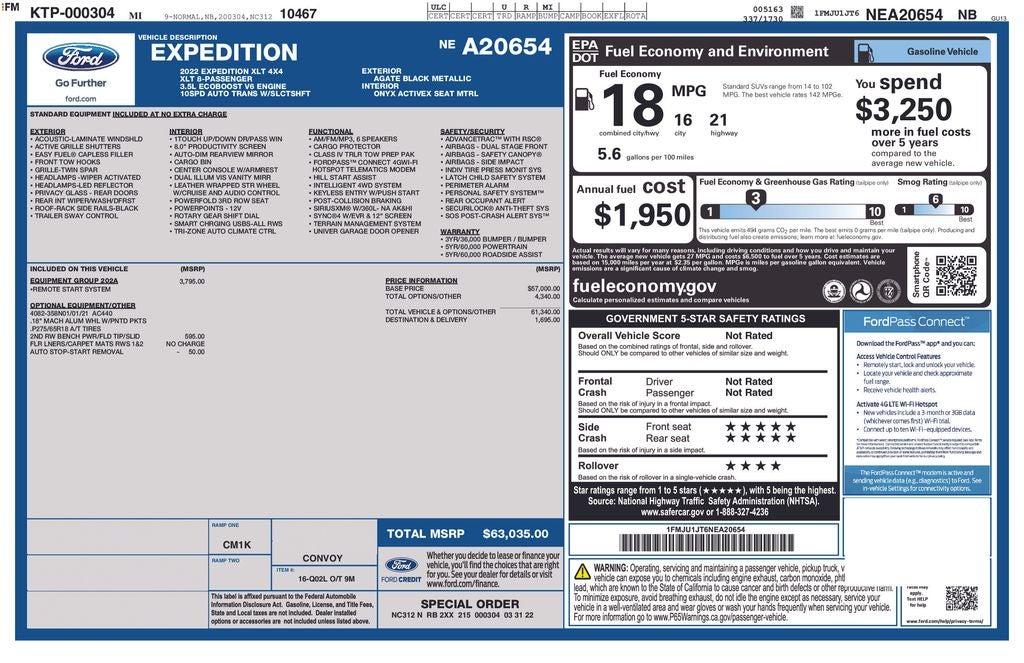 2022 Ford Expedition XLT