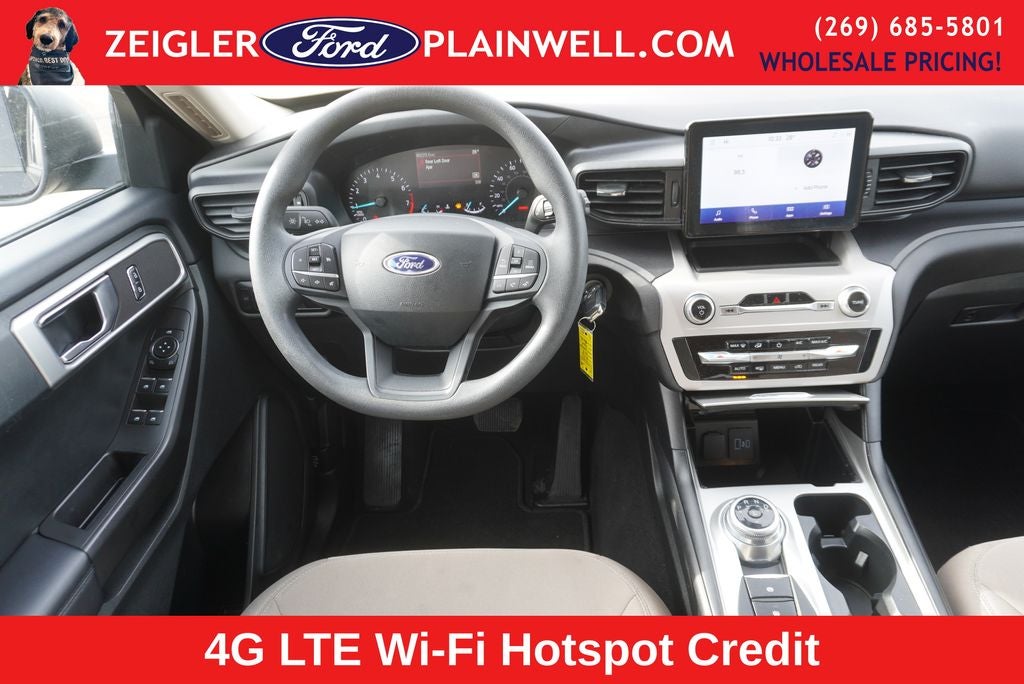 2023 Ford Explorer Base 4x4 Rear Camera 3Rd Row Seat
