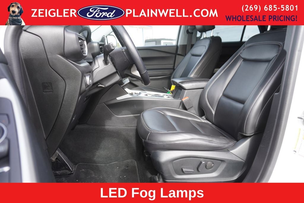 2022 Ford Explorer XLT 202A Pkg 4x4 Heated Leather & Steering Navigation