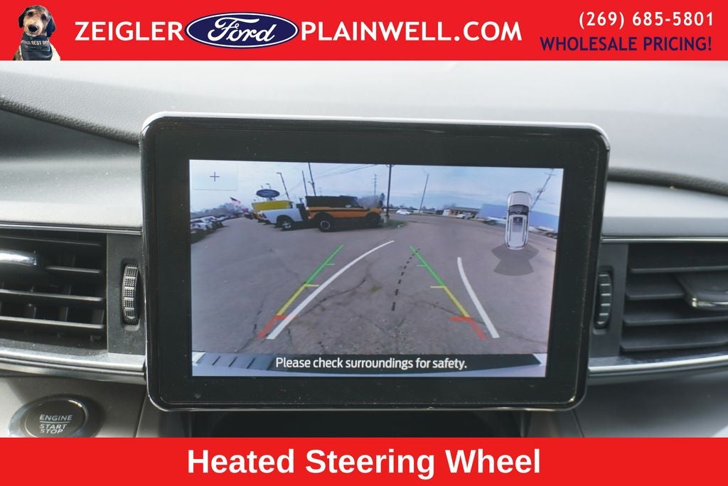 2022 Ford Explorer XLT 202A Pkg 4x4 Heated Leather & Steering Navigation