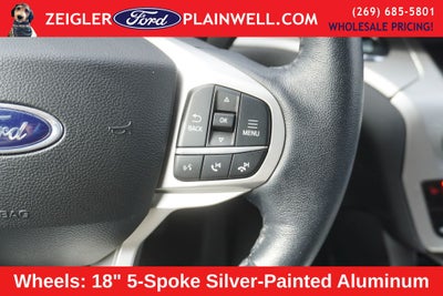 2022 Ford Explorer XLT 202A Pkg 4x4 Heated Leather & Steering Navigation