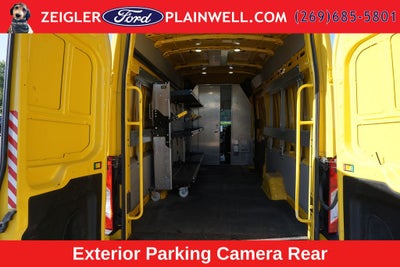 2022 Ford Transit-250 Base High Roof Extended Yellow Cargo Van Navigation R C