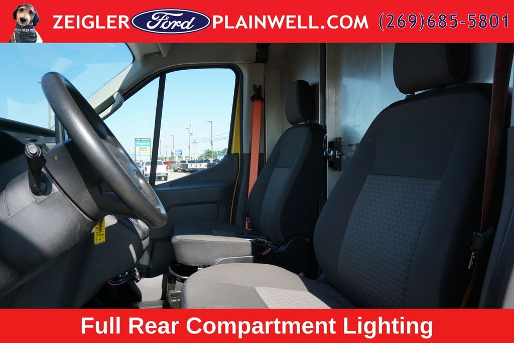 2022 Ford Transit-250 Base High Roof Extended Yellow Cargo Van Navigation R C