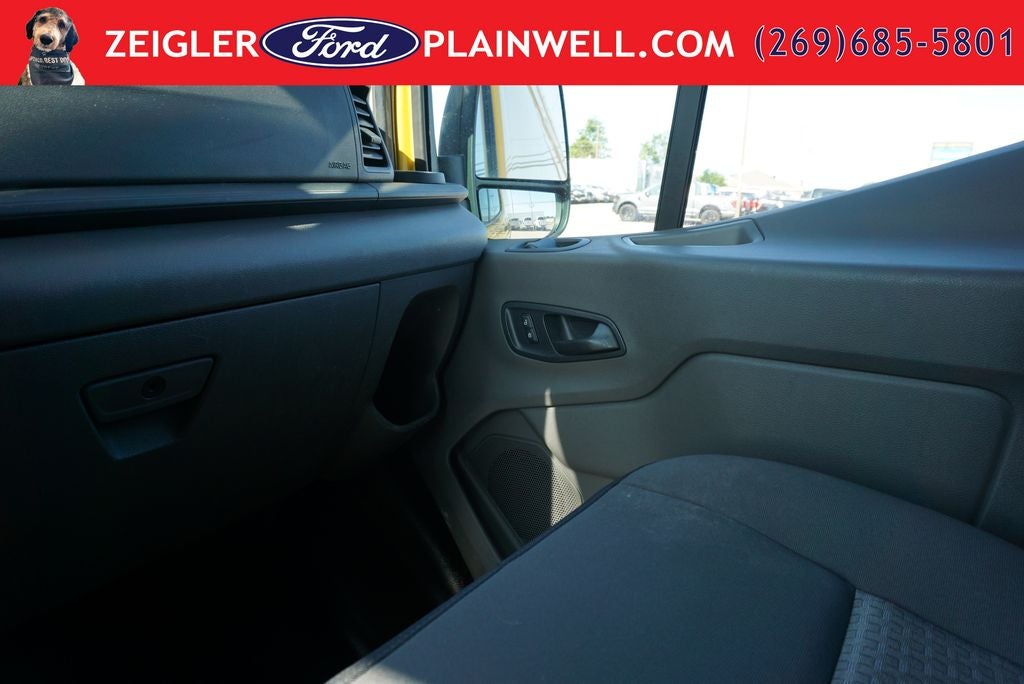 2022 Ford Transit-250 Base High Roof Extended Yellow Cargo Van Navigation R C