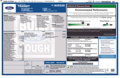 2022 Ford Transit-250 Base High Roof Extended Yellow Cargo Van Navigation R C