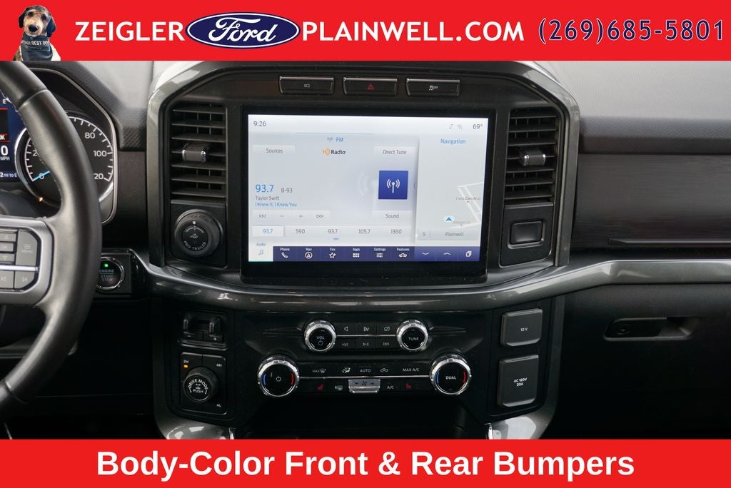 2023 Ford F-150 XLT SPORT APPEARANCE PKG TWIN PANEL ROOF B&O 20" WHEEL