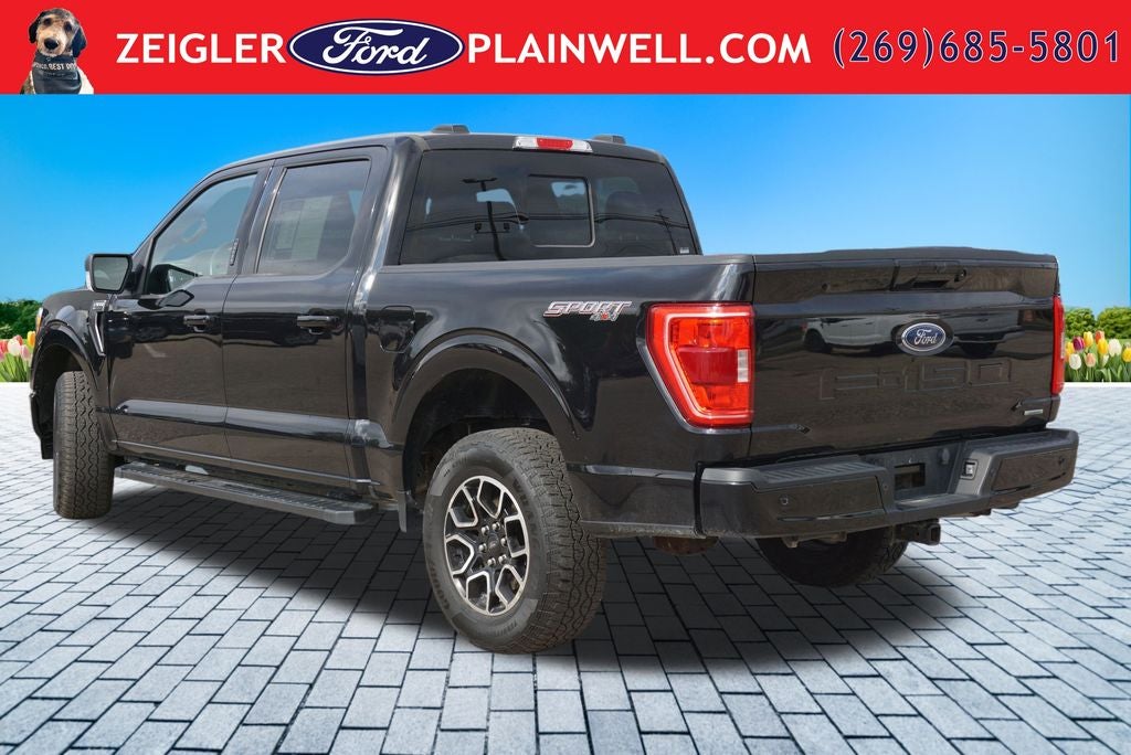 2023 Ford F-150 XLT 4x4 Black Sport Appearance Pkg Twin Panel Roof Tow