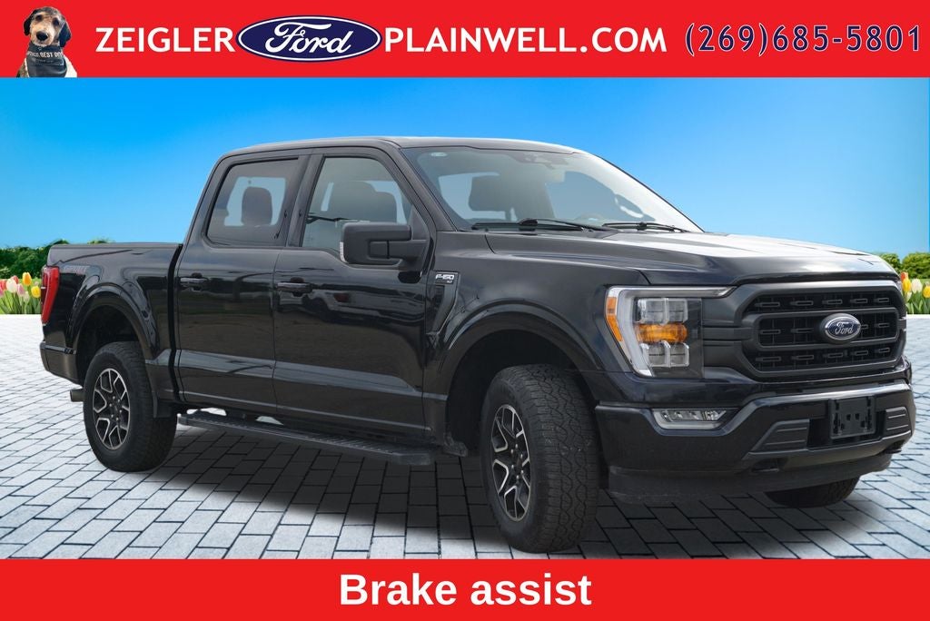 2023 Ford F-150 XLT 4x4 Black Sport Appearance Pkg Twin Panel Roof Tow
